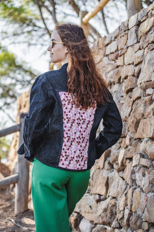 Veste Upcycle Estrella Azul