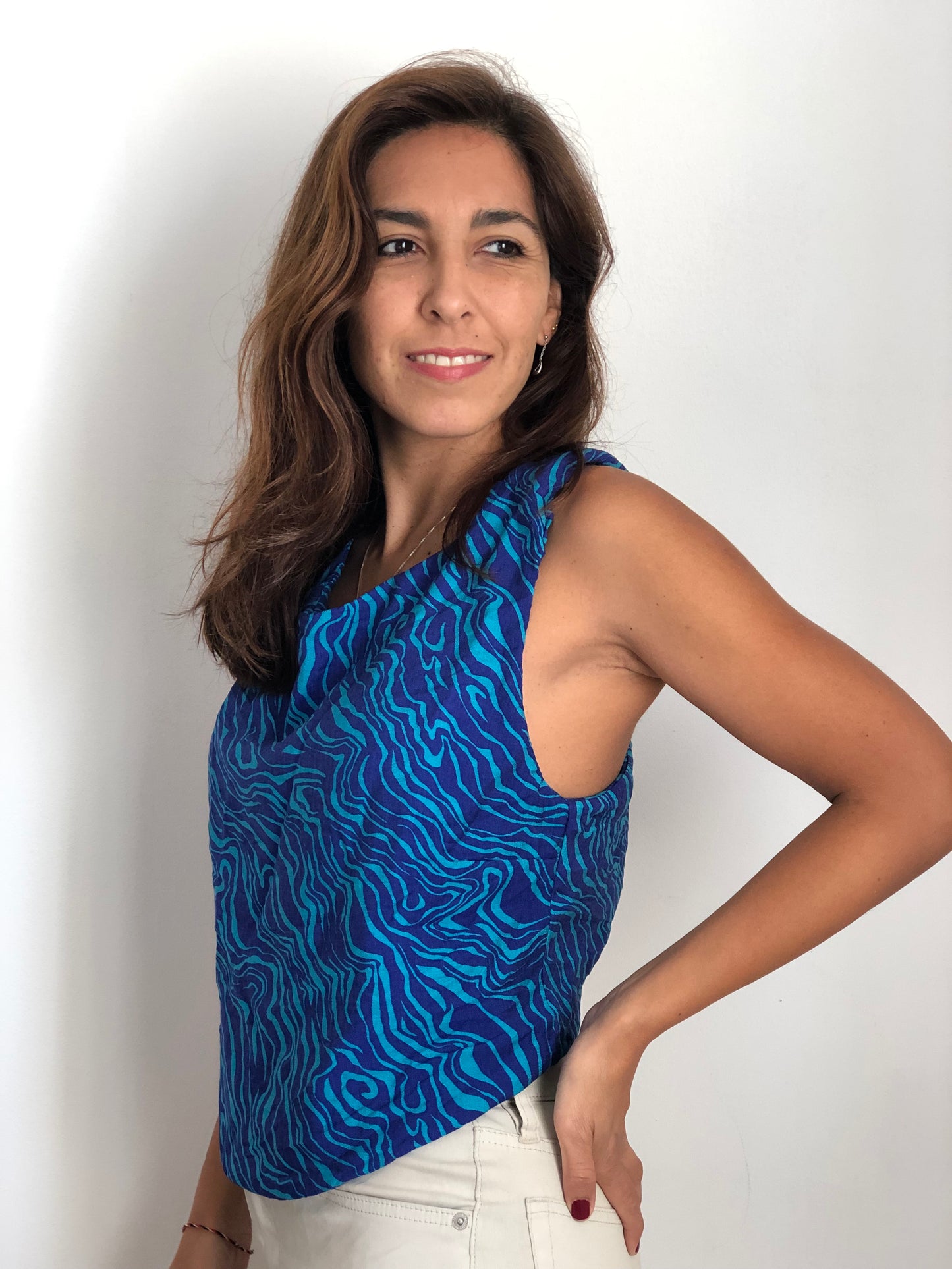 Blouse Liberté Bleu