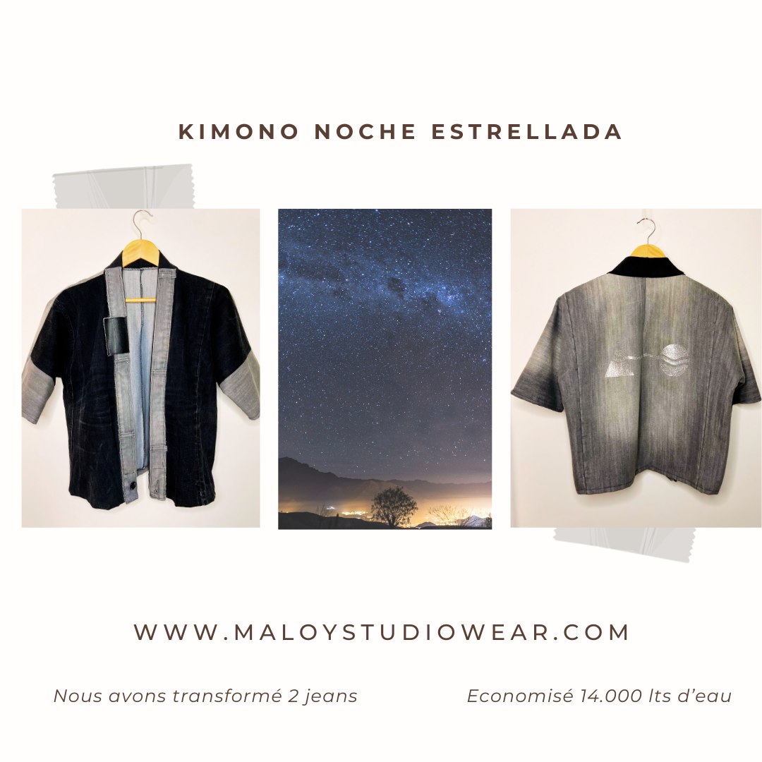 Kimono Noche Estrellada