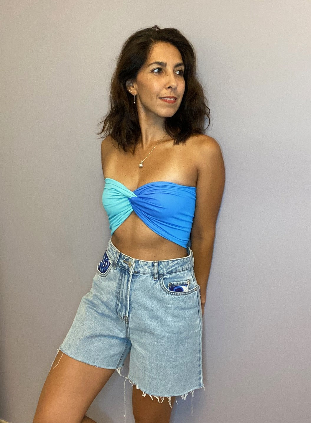 Crop Top Upcycle B&E